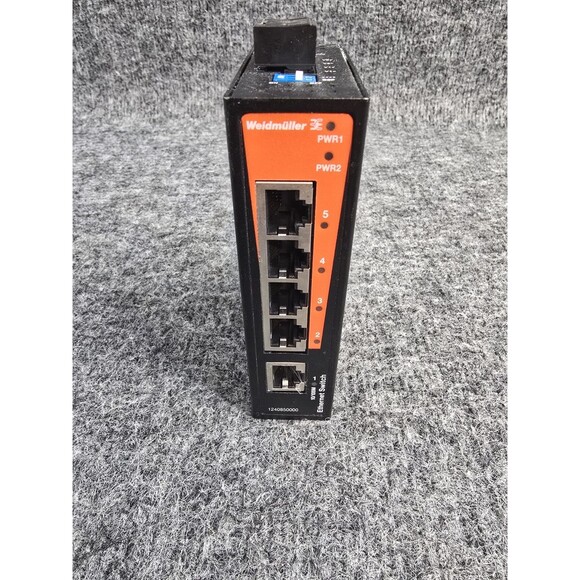 Weidmuller IE-SW-BL05-5TX Ethernet Switch Rev 2.0 1240850000 - Picture 2 of 6